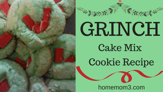 grinch cookies