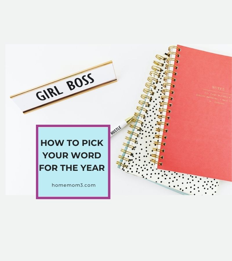 Notebook for picking word of the year