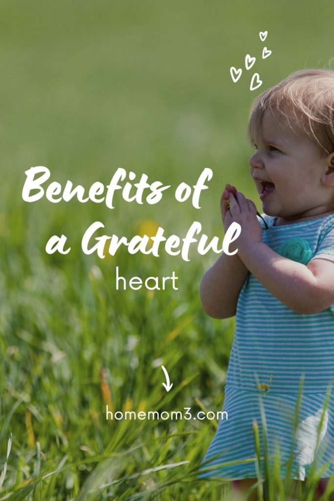 Benefits of a grateful heart
