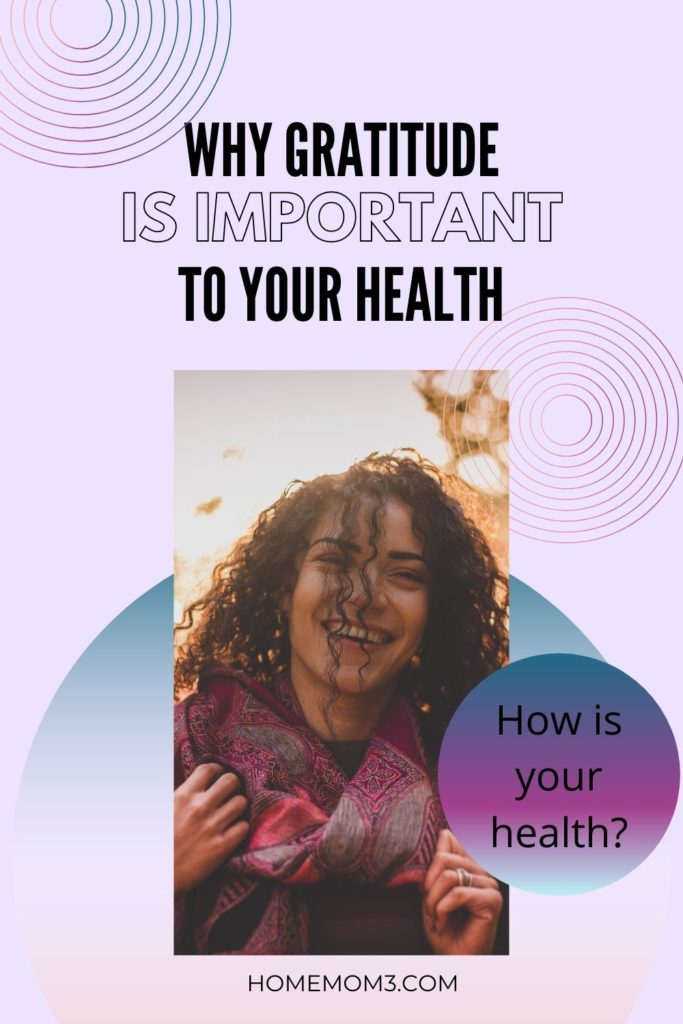 Why gratitude is important to your health