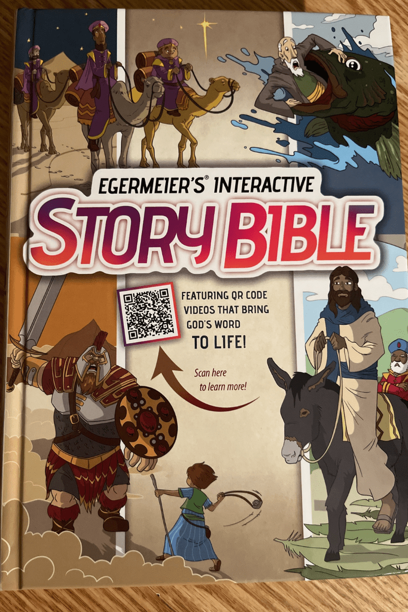 Egermeier’s Interactive Story Bible is a Great gift idea for Kids
